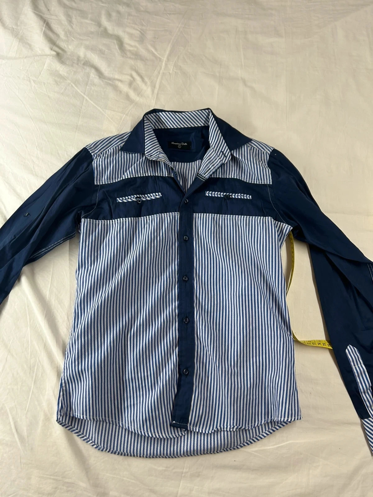 Chemise vintage à rayures massimo dutti